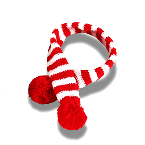 Cozy Holiday Pet Scarf